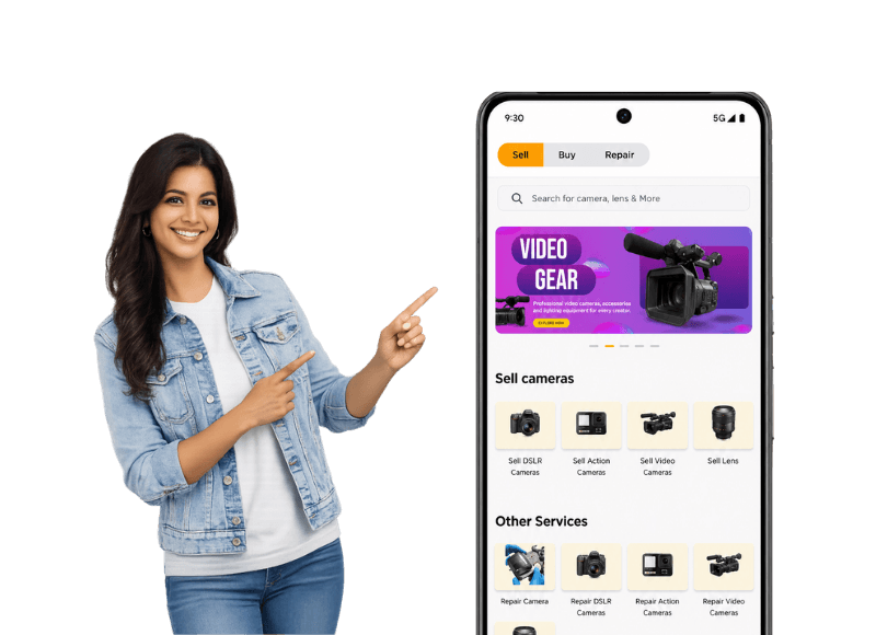 Camera Sell Karo App Preview